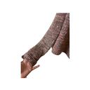 J.Jill  Open Cardigan Sweater Italian Wool Alpaca Soft Brown Pink Marled Small Photo 7