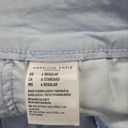 American Eagle  Light Blue Pleated High Waist Tennis Mini Skirt Size 6 Photo 6