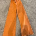 ZARA burnt orange military jeans Photo 1