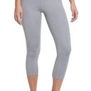 All In Motion New  High Waisted Capri Leggings Sculpted Crop Heather Grey Photo 0