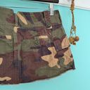 Moda Int. y2k camo print cargo mini skirt Size 4 Photo 6