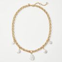 Ann Taylor Freshwater Pearl Chain Necklace Photo 0