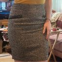 Forever 21 Grey texture wool weave pencil skirt Photo 9