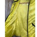 Guess  Women's Puffer Storm Cuffs Quilted Bright Yellow Jacket Coat Size Small Photo 6