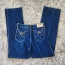 Faded Glory  Authentic Vintage 1970s Horseshoe Pocket Wide Leg Jeans Size 11 Photo 0