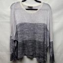 Wooden Ships  Oversized Boxy Colorblock Pullover Sweater Size M/L Photo 0