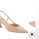 Gianvito Rossi Ascent 85 Leather Slingback Pump In Peach Leather casual formal Photo 9