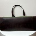 Versacarry Concel Carry Tote Olive Green Brown‎ Leather Trim 14.5"X10" Handbag Photo 4