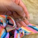 SheIn Rainbow Stripe Bikini Photo 2