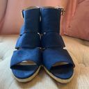 Apt. 9 Navy Blue Wedges Photo 1