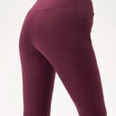 Girlfriend Collective  Compressive Pocket Legging in Plum  Photo 5