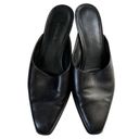 3.1 Phillip Lim  Leather Point Mule Black Sz 38 Photo 1