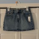 PacSun Denim Mini Skirt Photo 1