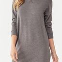 Tresics NWT  Solid Gray Pullover Long Sleeve Sweater T-Shirt Dress Size Medium Photo 0