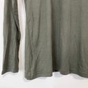 Caslon Women’s Casual Long Sleeve Tee Shirt Grey Beluga Size Small NWT FLAW Photo 2