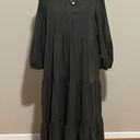 Tuckernuck  Pomander Place Sedona Sage Mabel Tiered Maxi Dress Size Medium Photo 1