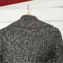 Aritzia  TNA Gray White Telluride Wool Zipper Sweater Shawl Collar Size S… Photo 3