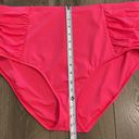 La Blanca  High Waist Ruched Pink Swim Bottoms Size 20W Photo 3