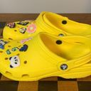 Crocs  Yellow Classic Clogs with Charms Size M7/W9 Photo 1