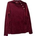 White Birch  Maroon Long Sleeve Top Large Photo 0