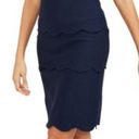 J. McLaughlin  Providence Tiered Scalloped Mini Skirt Photo 0