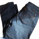 DKNY  Avenue Dark Wash Cropped Jeans Photo 6