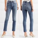 RE/DONE  | High Rise Ankle Crop Jeans -
Mid 80's Stretch Wash Size 27 Photo 1