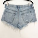 We The Free  People Loving Good Vibrations Cutoff Denim Shorts  Size 27 festival Photo 1