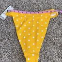 Urban Outfitters Out from under by‎  medium polka dot high cut bikini bottoms Photo 3