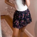 American Eagle Pleated Floral Skirt Photo 0