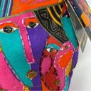 Vintage 90s Y2K Laurel Burch Woman Spirit Beaded Colorful Shoulder Bag Purse new Photo 2