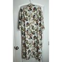 Blossom Bailey's  Floral 3/4 Sleeve Kimono Duster One Size Photo 3