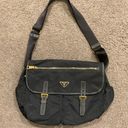 Prada Tessuto Navy Blue Messenger Travel Laptop Shoulder Bag Purse Photo 3