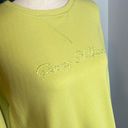 Tommy Hilfiger  Women's Lime Green Sweater ~~Sparkle Logo~~ Photo 6