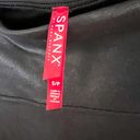 Spanx Faux Leather Black Leggings Size Small MSRP 98$ S/N 2437 High Rise Photo 5