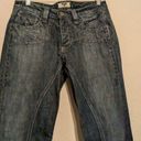 Antik Denim  Jeans Womens Size 29 Distressed Embroidered Designs Bootcut Blue Photo 1