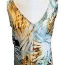 Harvé Benard Style by Harve Benard Sleeveless Tie Waist Animal Print Blouse Size M NWT Photo 4