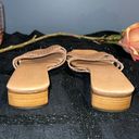 Sesto Meucci Tan 100% Italian Leather Size 8 Sandals Photo 10