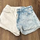 PacSun  Colorblock Mom Short high rise size 23 Photo 0