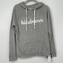 Grayson Threads  SUPER SOFT "KINDNESS" GRAY LIGHTWEIGHT GRAPHIC HOODIE LARGE Photo 0