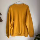 Russell Athletic Vintage Crewneck Sweatshirt Mustard Yellow XLT Photo 2