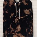 EXPRESS Tie Dye Black Hoodie Photo 3