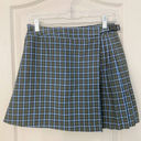 Wild Fable Pleated Plaid Mini Wrap Skirt Buckle Preloved Y2K Fashion SZ S Photo 1