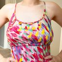 Luli Fama  Rainbow Tie Dye Mini Dress Photo 9