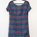 Tracy Reese Plenty by  Multicolored Aztec Printed Mini Dress Size 10 Photo 0