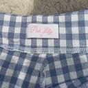 Pink Lily  Gingham Side Zip shorts Photo 2