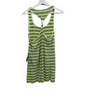 Lagaci NWT razor back beach dress green gray medium swim cover up workout Photo 3