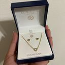 Kendra Scott Gold Necklace With Matching Earrings  Photo 0