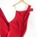 Likely NWT  Packard Dress Size 0 Red One Shoulder Knee Length Cocktail Photo 10