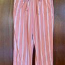 Thread and Supply Salmon pink stripped pants Photo 0